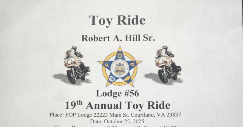 Robert A Hill Sr 19th Annual Toy Ride