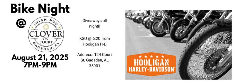 Bike Night at Clover On The Court