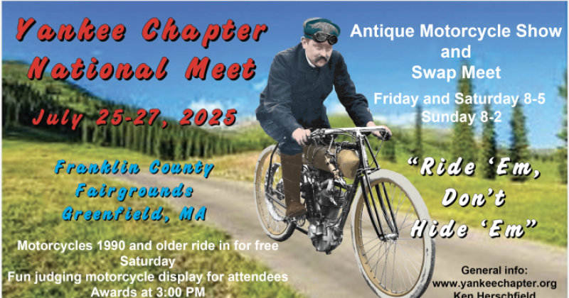 Antique Motorcycle Club of America - Yankee Chapter Nat'l Meet