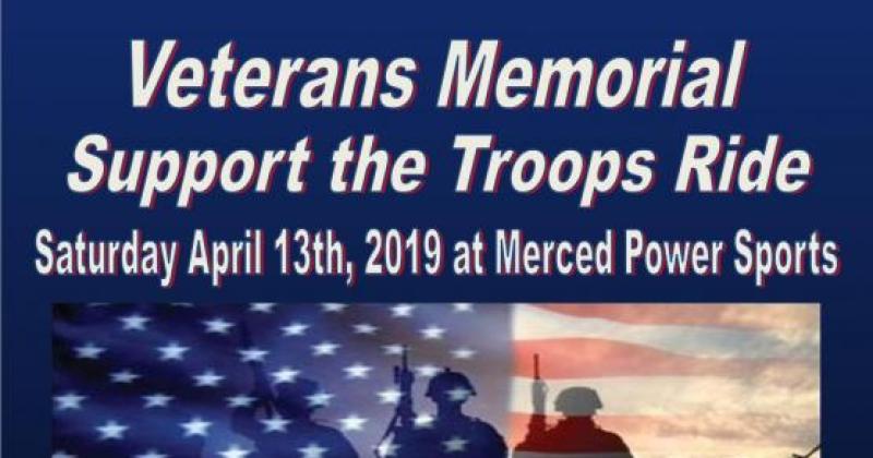 Veterans Memorial – Support the Troops Ride