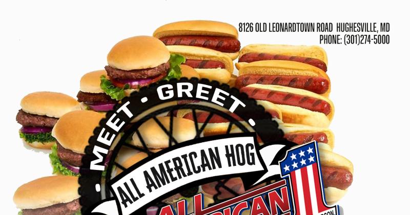 All American Harley Owners Group Hogs on the Grill 