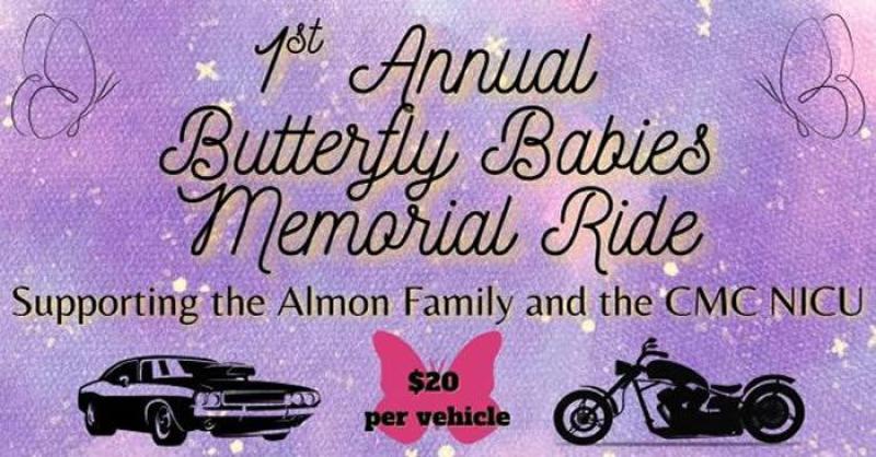 1st Annual Butterfly Babies Memorial Ride