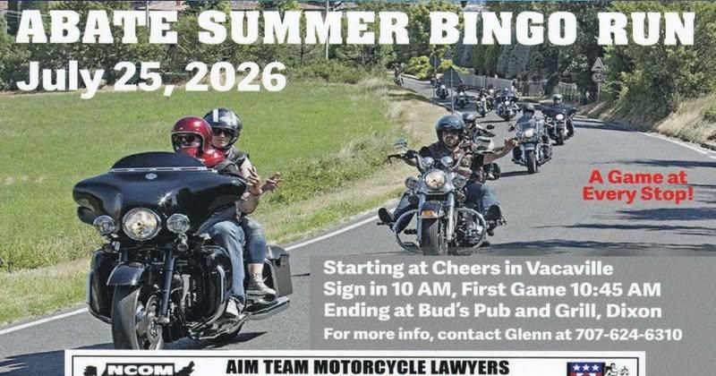 ABATE Summer Bingo Run
