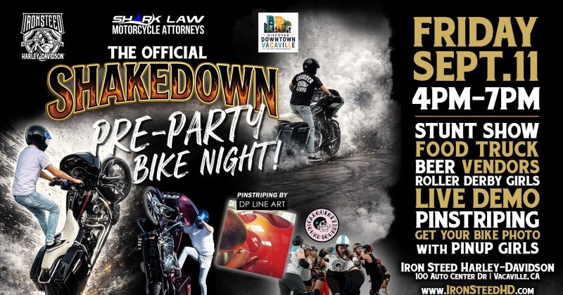 Shakedown Pre-Party Bike Night