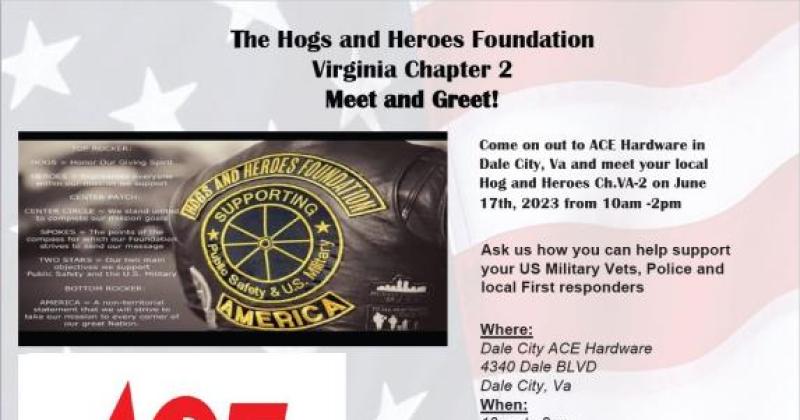 Hogs and Heroes Meet & Greet