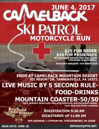 Camelback Ski Patrol Motorcycle Run