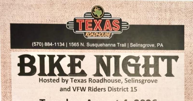 VFW Riders Bike Night at Texas Roadhouse