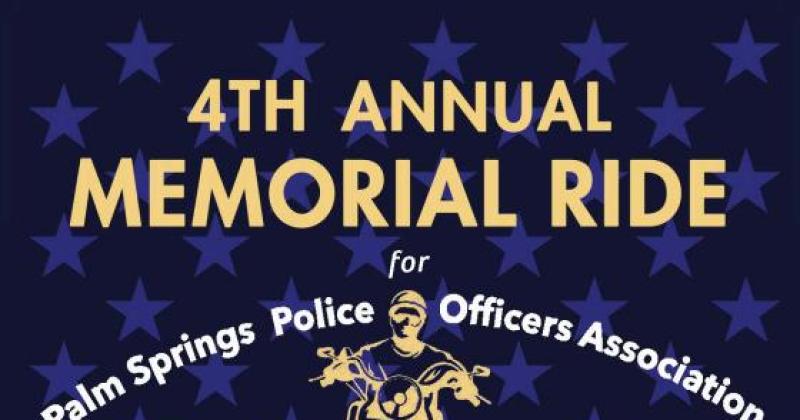 Palm Springs Police Memorial Ride