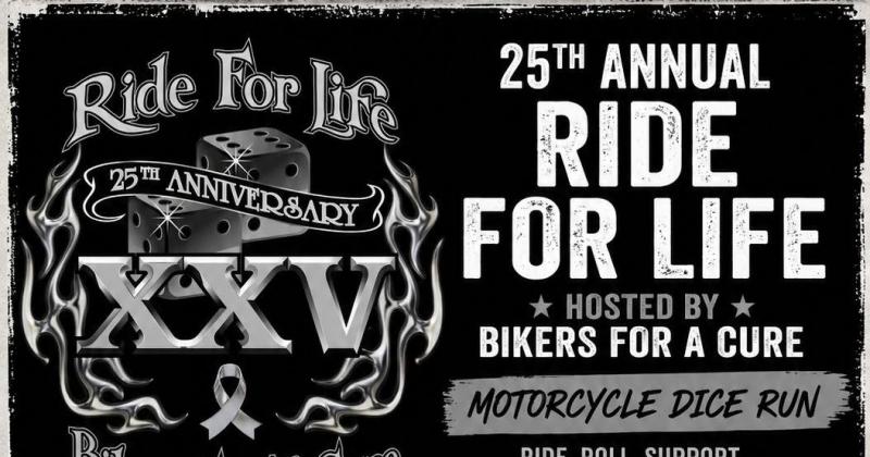 25th Annual Ride For Life - Motorcycle Dice Run