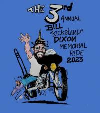 3rd Annual Bill “Kickstand” Dixon Ride to support Pancreatic disease research..