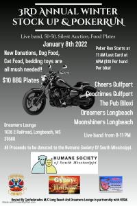 Winter Stock up & Poker Run