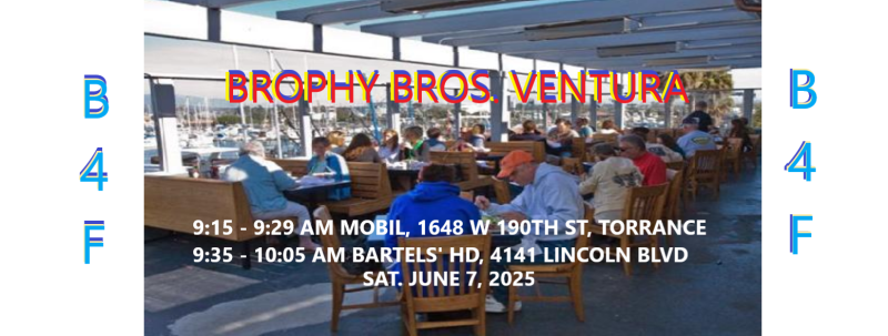 Malibu Coast Open Free Run To Ventura Harbor 4 Lunch