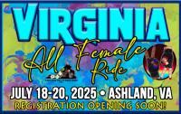 2025 Virginia All Female Ride