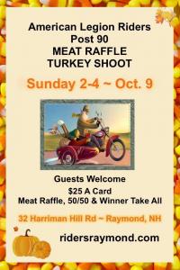 American Legion Riders Post 90 Turkey Shoot/Meat Raffle 