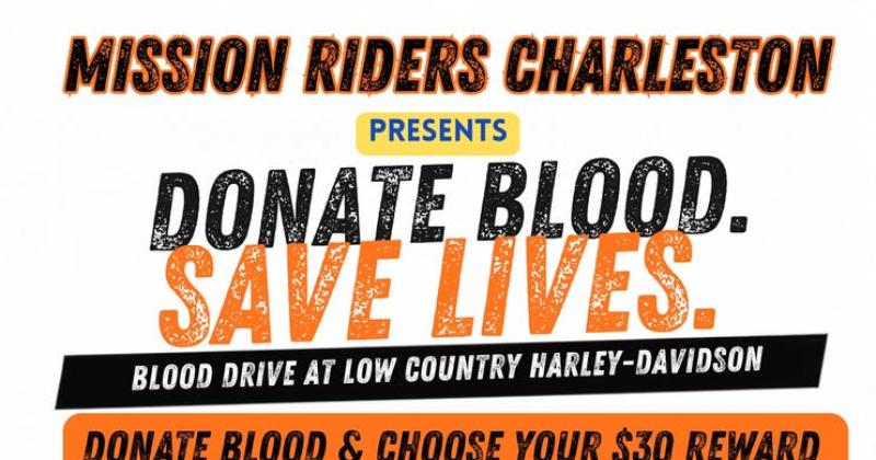 Mission Riders Charleston Blood Drive @ Low Country Harley