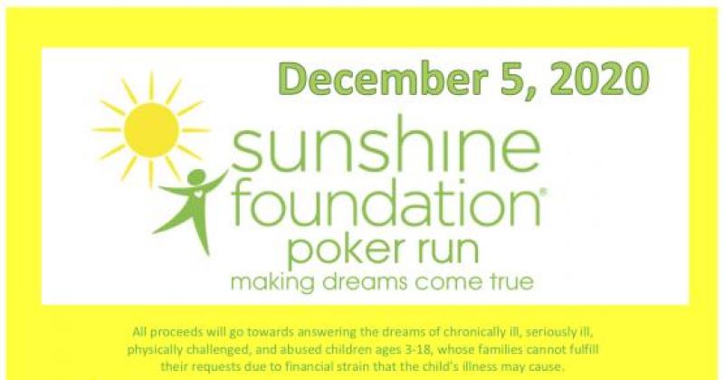 Sunshine Foundation Poker Run