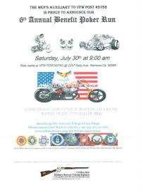 MAUX to VFW POST 3783 Benefit Poker Run