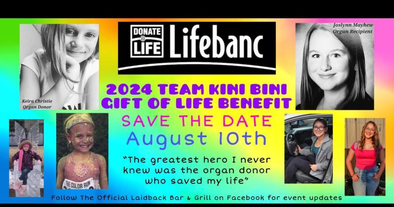 Kini Bini Gift of Life Benefit