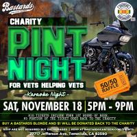 Bastards Temecula and Warrior Brotherhood MC Presents: Pint Night