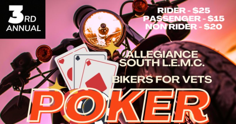 Biker for Vets Poker Run