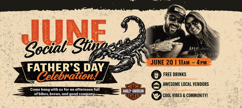 Social Sting Father's Day Celebration & Motorcycle Event