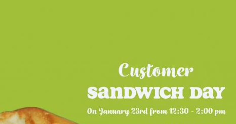 Customer Sandwich Day