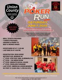 2nd Annual Poker Run for Special Olympics Athletes