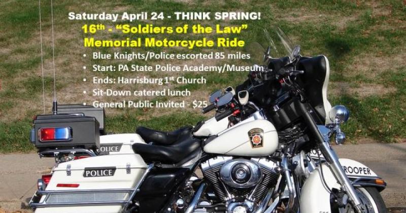 16th "Soldiers of the Law" Memorial Motorcycle Ride