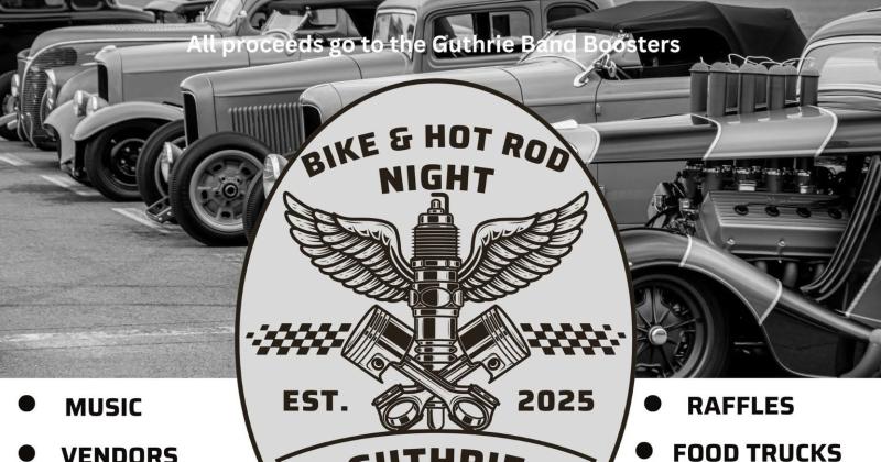 Bike & Hot Rod Night at the Rock in Guthrie