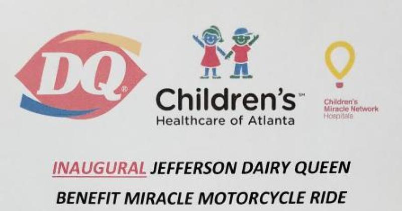 Jefferson Dairy Queen Inaugural Miracle Motorcycle Ride
