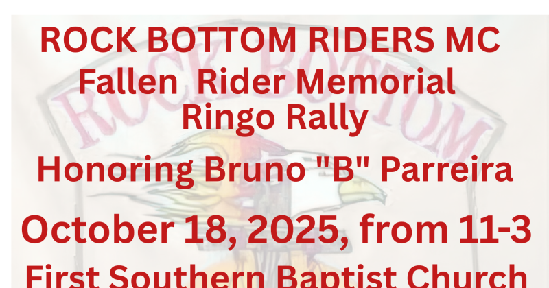 FALLEN RIDER MEMORIAL RINGO RUN