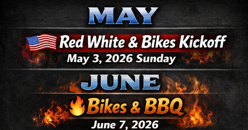 RED WHITE AND BIKES RALLY SERIES