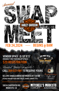 Modesto HD Motorcycle Swap Meet