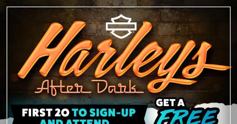 Harleys After Dark at Jet City Harley-Davidson