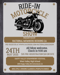 National Members Ride In Bike Show