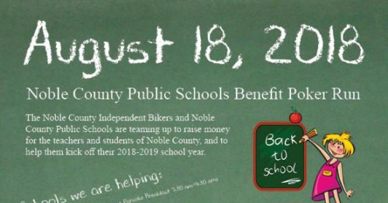 NCIB Poker Run for Noble County Public Schools