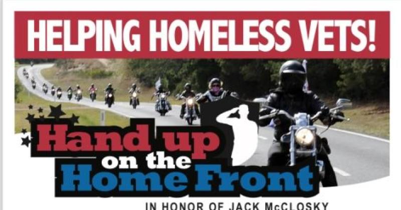 Hand Up On The Homefront Jack McCloskey Memorial Ride