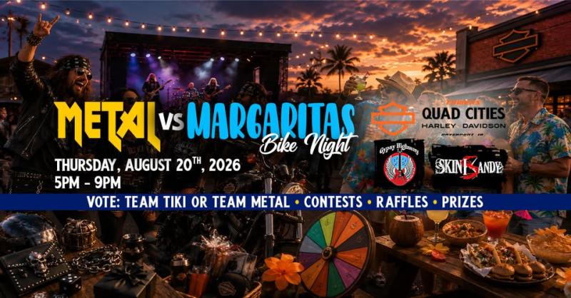 Metal vs Margaritas Bike Night