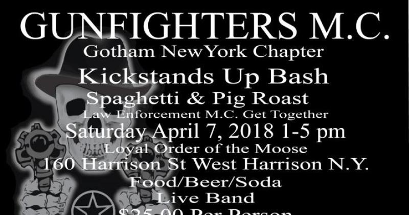 Gunfighters MC Kick Stands Up Bash