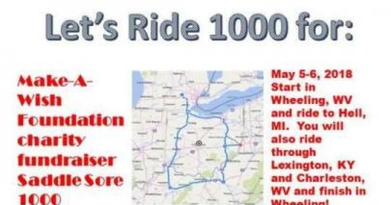 Lets’s Ride 1000 for Make-A-Wish Foundation
