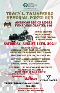 Tracy L Taliaferro Memorial Poker Run