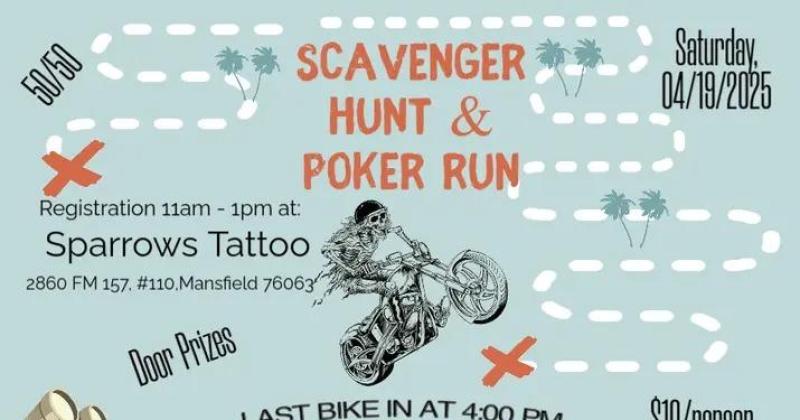 Scavenger Hunt & Poker Run