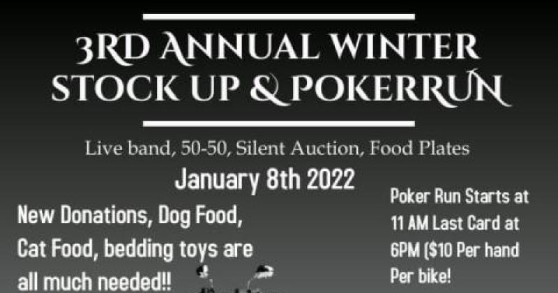 Winter Stock up & Poker Run