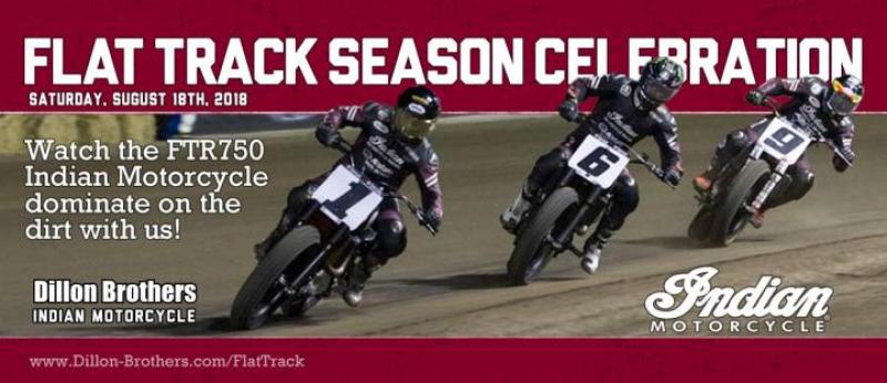 Flat Track Racing Celebration