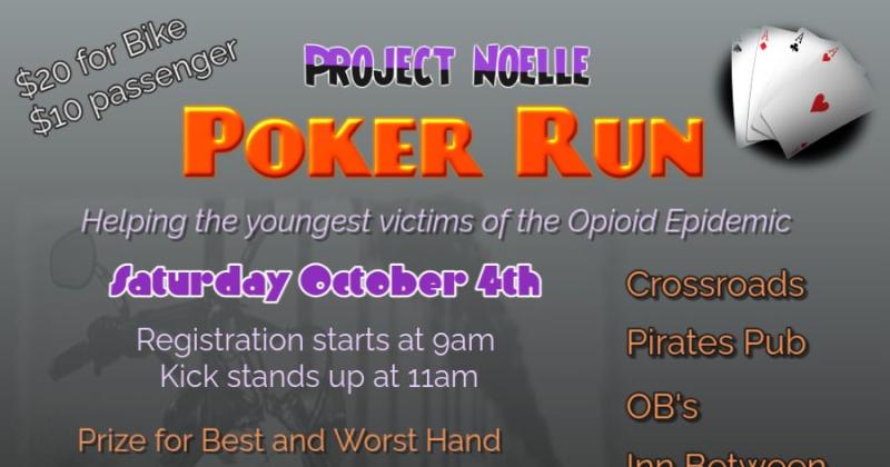 3RD ANNUAL POKER RUN FOR PROJECT NOELLE