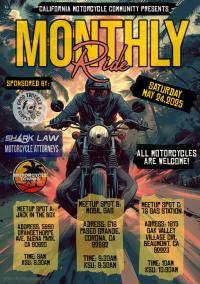 CMC Monthly Ride to Cabazon Dino to Borrego Springs