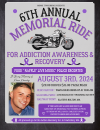 6th Annual Memorial Ride for Addiction Awareness & Recovery 