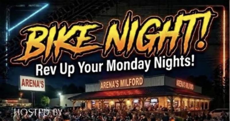 Broke Jokers Bike Night at Arena's Milford - July
