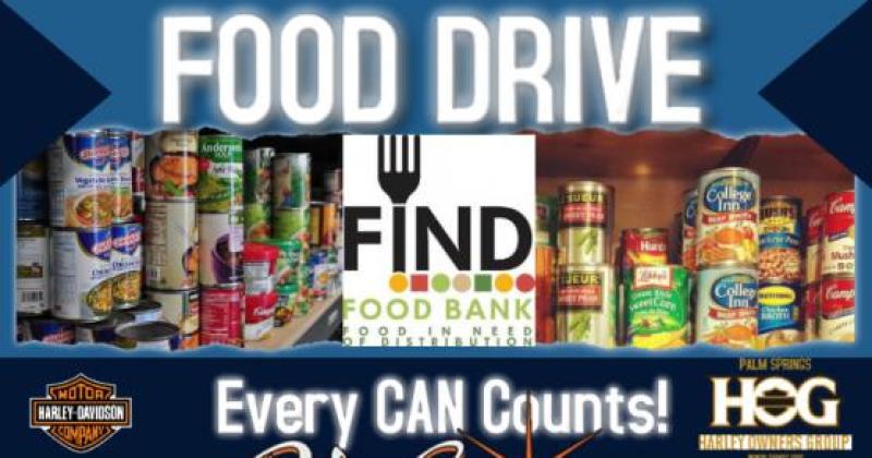 Palm Springs Harley-Davidson Food Drive