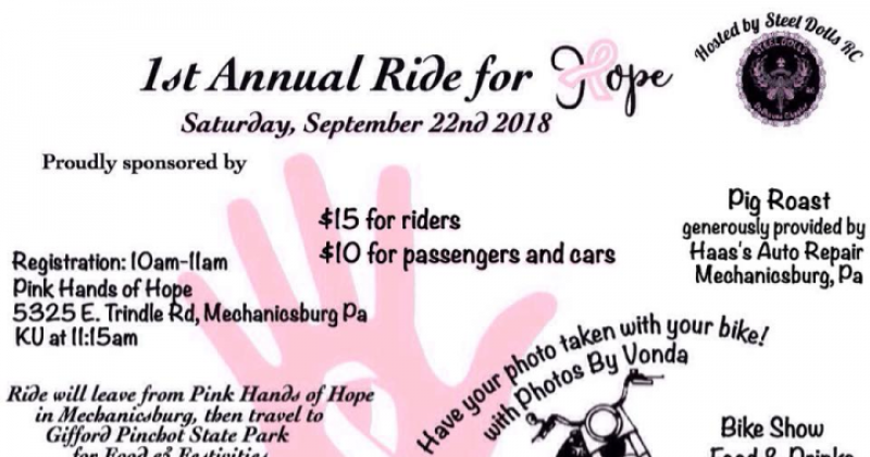 1st Annual Ride for Hope